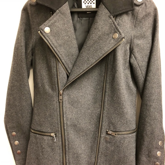 Vans Woman’s Pike Motorcycle Jacket - Picture 1 of 4